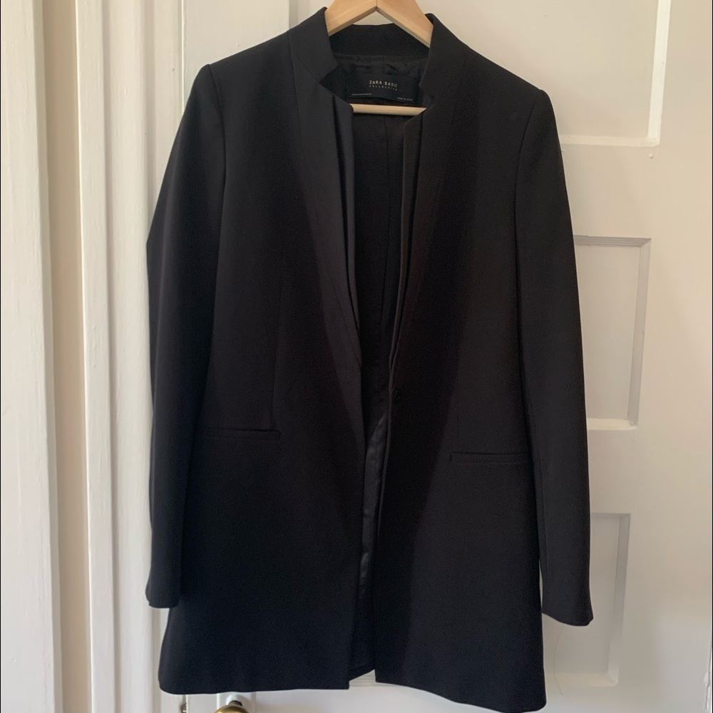 Zara long blazer